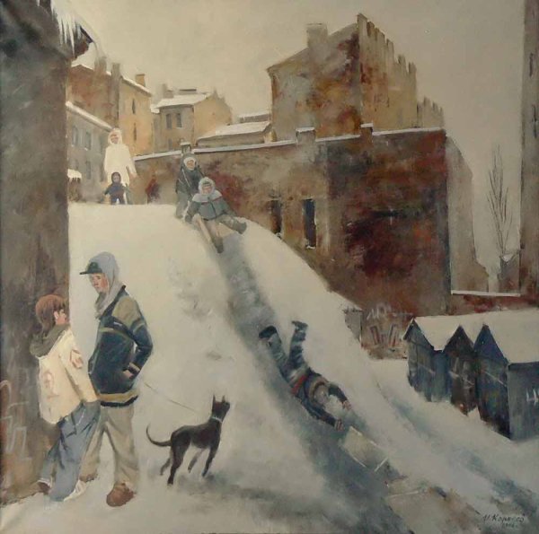 Эдгар Дега «на скачках. Перед стартом», 1892