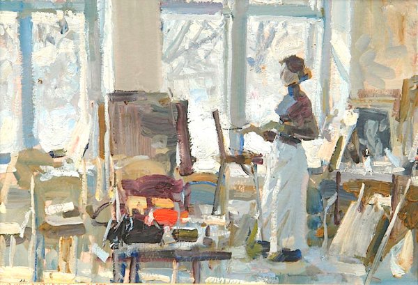 Михаил Абакумов живопись интерьер