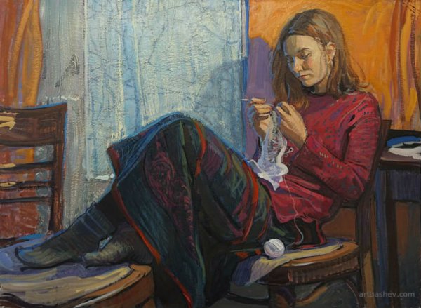 Фигура человека живопись