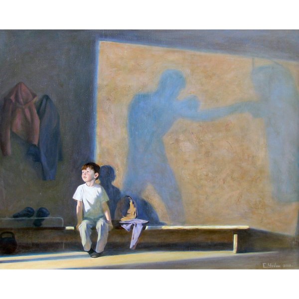 Евгений Уткин художник картины спортивные