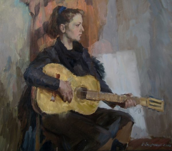 Гитара в живописи