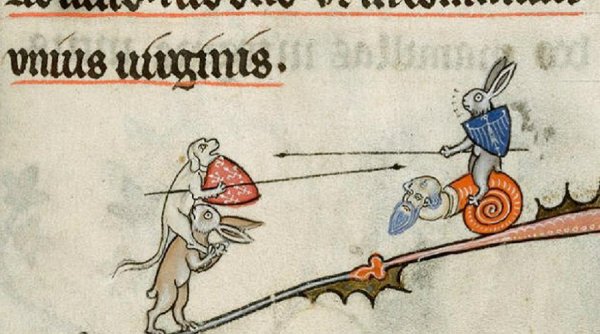 Злые средневековые зайцы