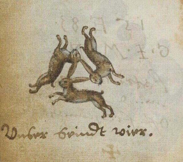 Бестиарий средневековья заяц