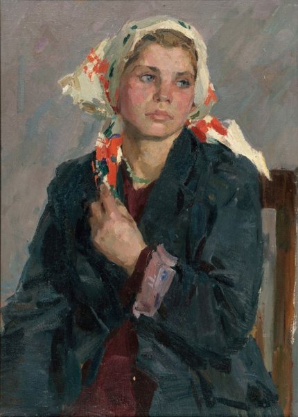 Полуфигура Академическая живопись