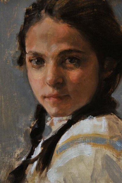 Полуфигура Академическая живопись