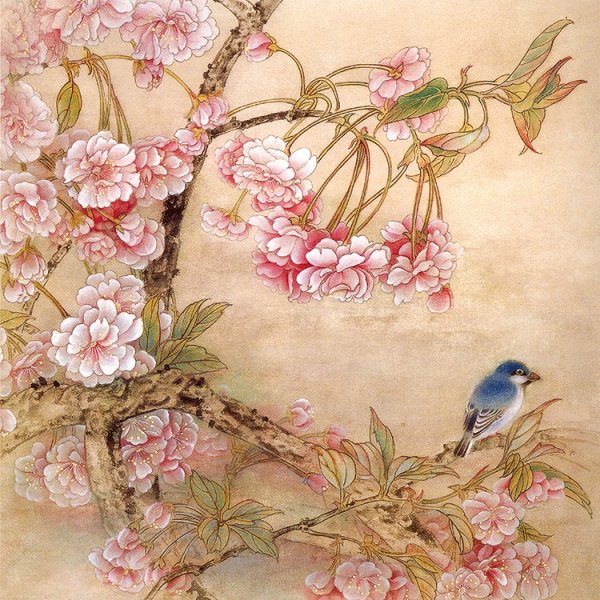 Картина Райские птицы Чжин Хонгджун