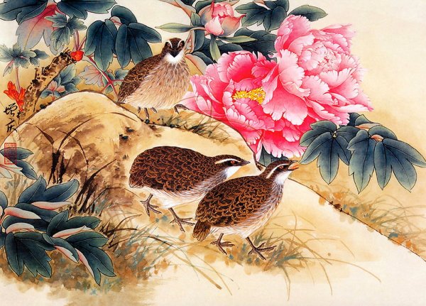 Китайская живопись Хуа Няо