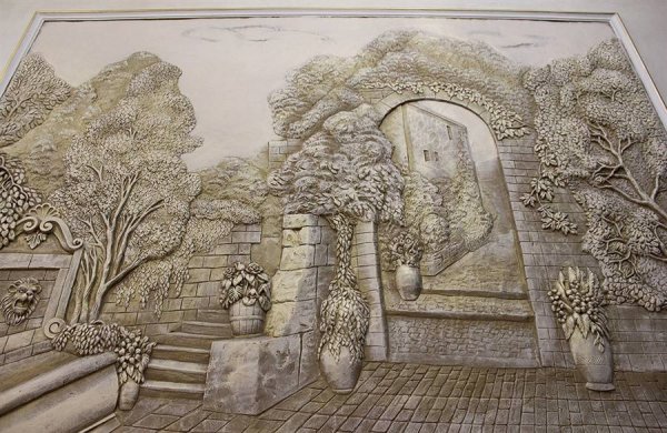 Барельефы пейзаж Александр Вакуленко