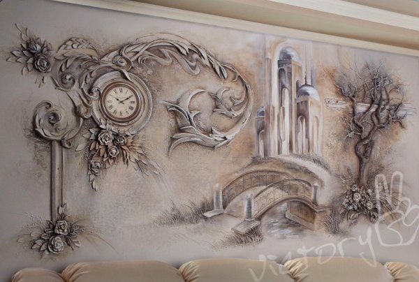 Петергоф лепнина барельеф