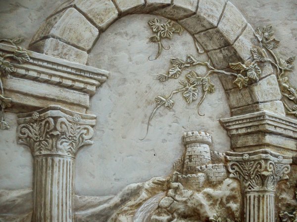 Виктория Истомина барельеф