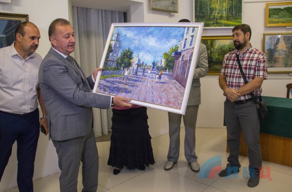 Пейзажи Луганска в живописи