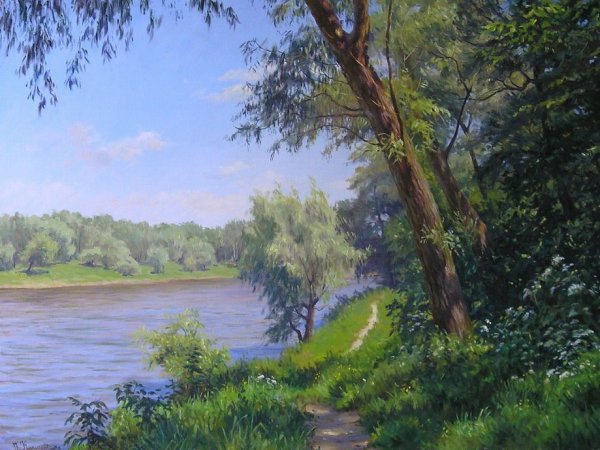 Художник пейзажист Кириченко