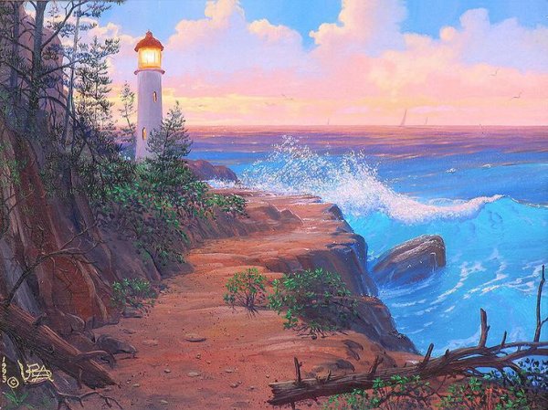 Художник Loren Adams картины