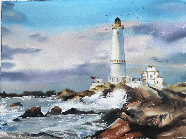 Евгения Горбачева акварель