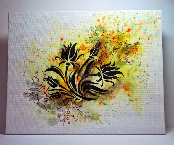 Трафаретная живопись