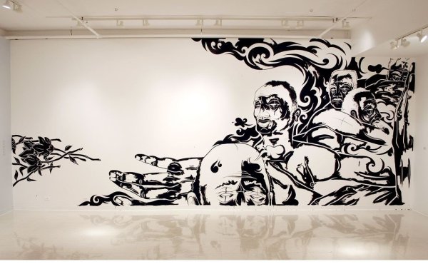 Трафаретная живопись