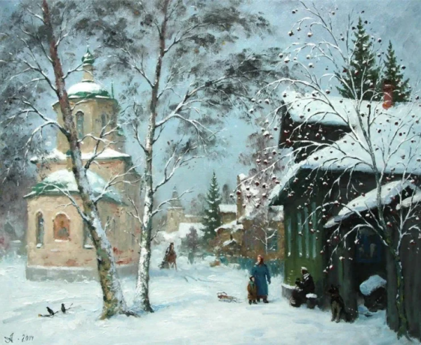 Русь. Художник Александр Александровский