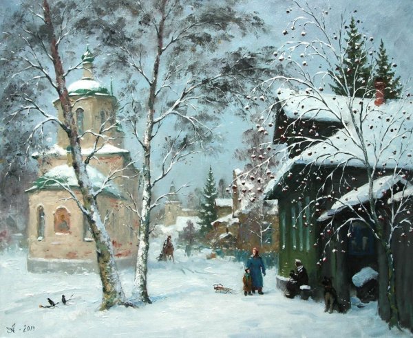 Русь. Художник Александр Александровский