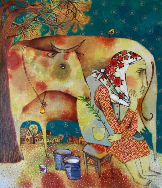 Наивное искусство Анна Силивончик