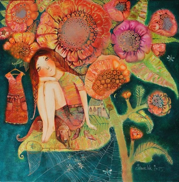 Анна Силивончик лето живопись