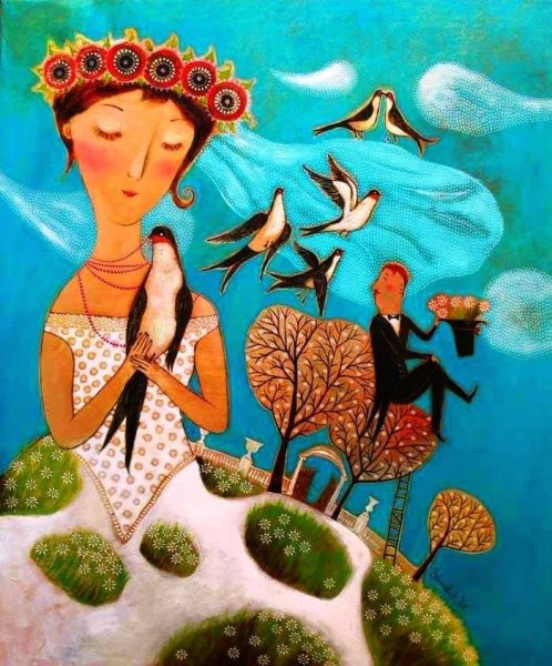 Анна Силивончик весенние картины