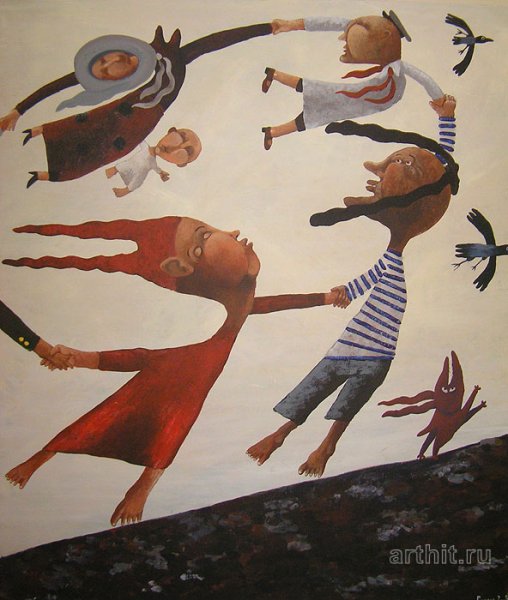 Наивное искусство. Картины Дмитрия Бухрова