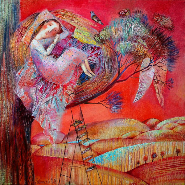 Силивончик Анна художница ангелы