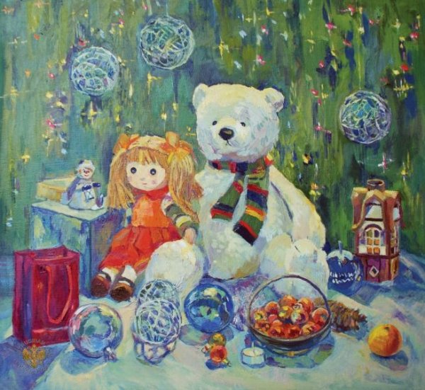 Натюрморт с игрушками