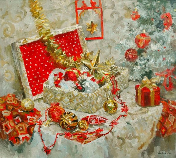 Ёлочные игрушки, Еськов Павел.