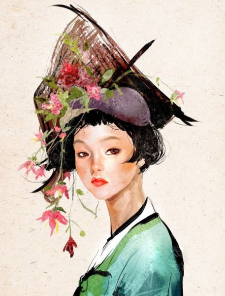 Ким Уонки художник Корея