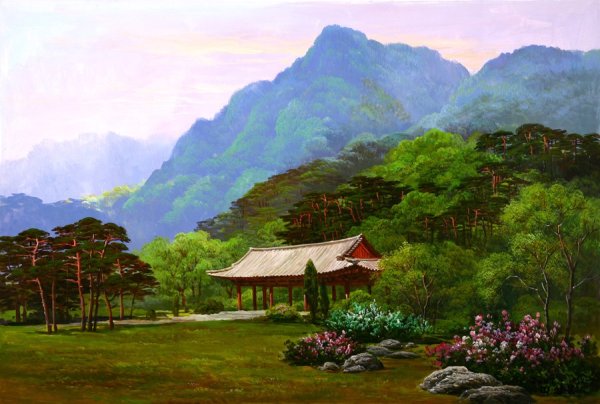 Художница ли Шанг Мун