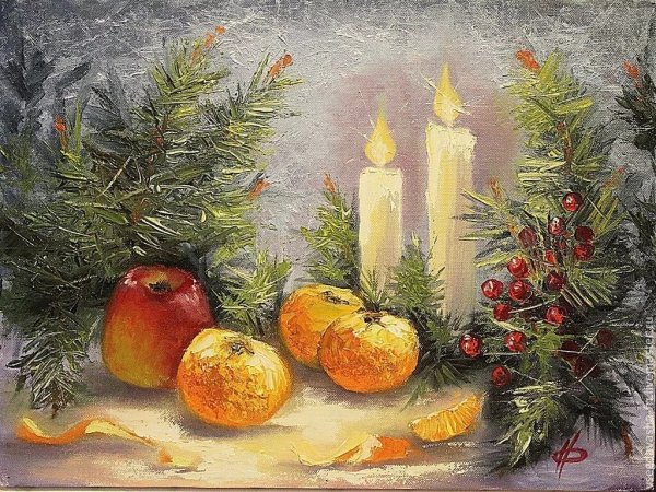 Стюарт Шервуд художник Рождественские картины