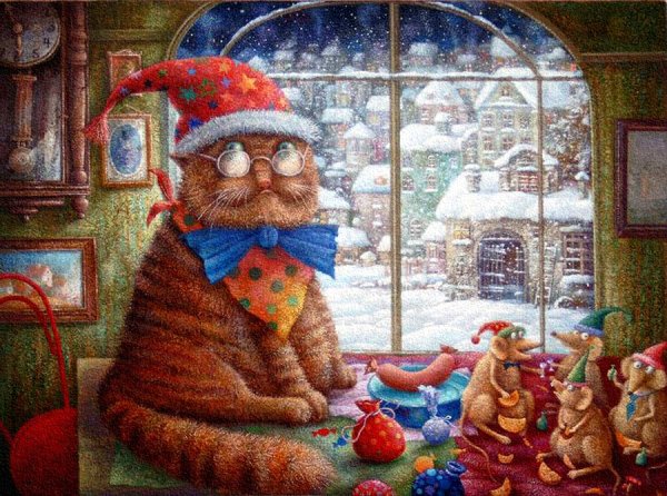 Новогодние иллюстрации Lynn Bywaters