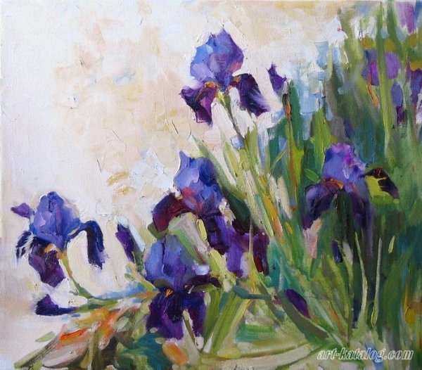 Импрессионисты ирисы