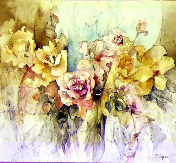 Английская художница акварелистка