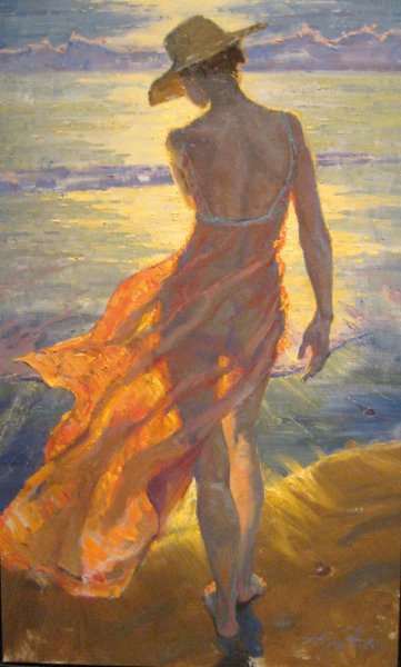 Этюд фигуры человека Академическая живопись