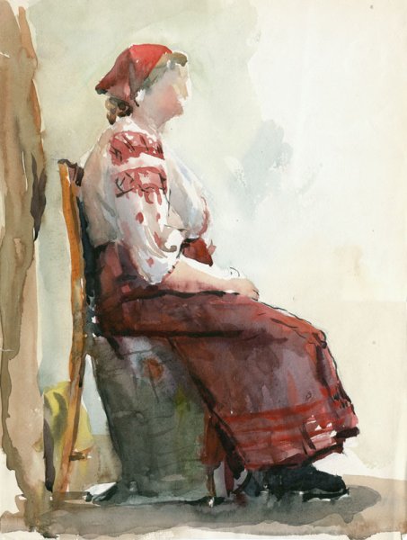 Академическая живопись фигура человека