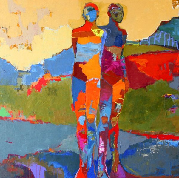 Николай Блохин портреты углем