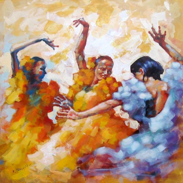 Композиция танцы живопись