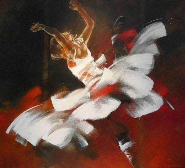 В ритме танца: картины художницы Kitty Meijering