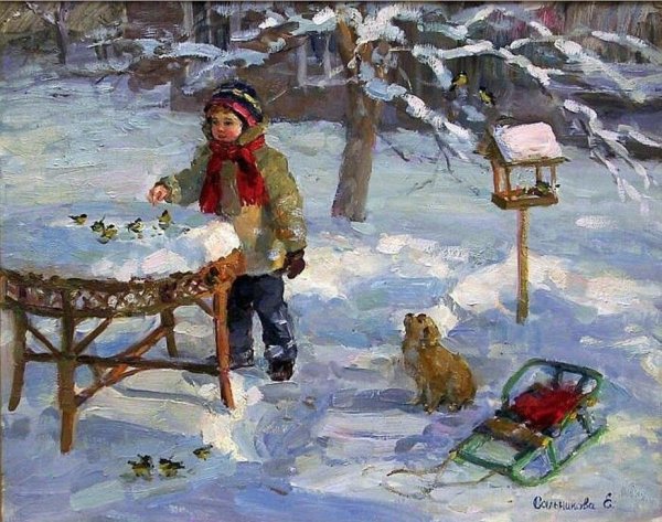 Художник Симонова Ольга.(Olga Simonova):