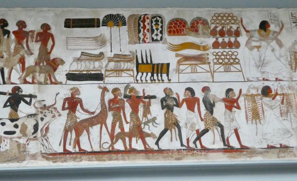 Искусство древнего царства Египет живопись