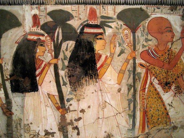 Искусство древнего царства Египет живопись