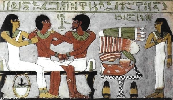 Фрески древнего царства в Египте