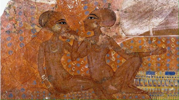 Гробница Тутанхамона фрески