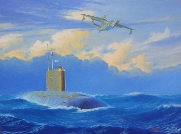 Олег Юдин маринист картины