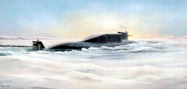 Художник Владимир Мухачев картины. Подводные лодки