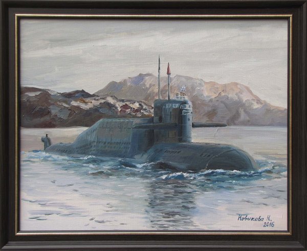 Картина подводная лодка БДРМ