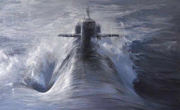 Подводная лодка 667 БДРМ картина