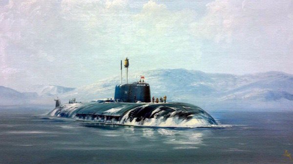 Курск подводная лодка арт